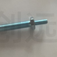 创远 碳钢 M12 电镀双头螺柱 厂房支架设备