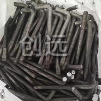 创远  钢结构 发黑地脚预埋螺栓 矿山大型输送带设备