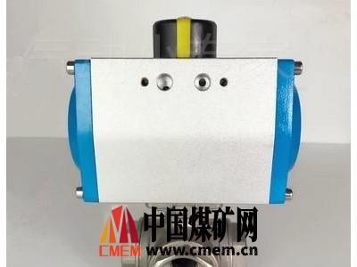 Q614F气动三通球阀 内螺纹气动三通球阀图2