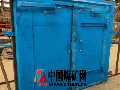 矿用竹胶板风门 竹胶合板风门 气动竹胶板风门晟浩智能制作图2