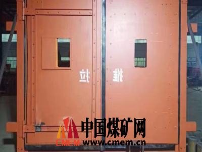矿用竹胶板风门 竹胶合板风门 气动竹胶板风门晟浩智能制作图3
