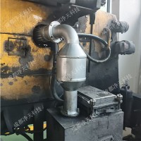 煤矿车尾气处理前置燃烧改善加后置DOC尾气净化器性能稳定